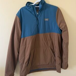 L.L Bean Men's Blue and Brown Jacket (never worn)
